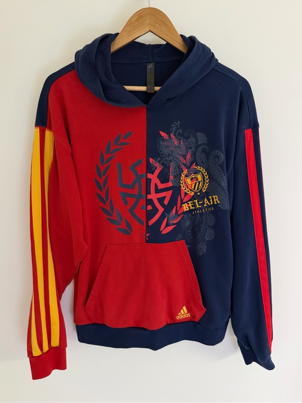 adidas D.O.N. x Bel-Air Athletics Donovan Mitchell Colorblock Hoodie S